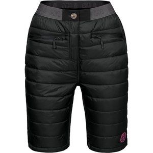 Little Donkey Andy Women 2 in 1 Puffer Hybrid Running Black Shorts XL